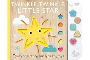 Touch and Trace Nursery Rhymes: Twinkle, Twinkle Little Star with 5-Buttton Light and Sound