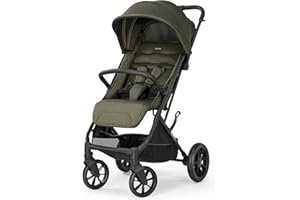 Inglesina Zenit Passeggino, Verde, Compatto, Adatto fino a 22kg, Ruote con Sospensioni, Seduta Ampia, Esclusiva Amazon