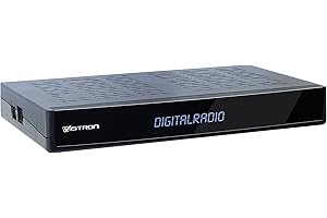 Vistron VT855 DVB-C Radio Tuner, Kabelradio, Radio für digitales Kabelfernsehen, 15L x 13B x 3,2H cm