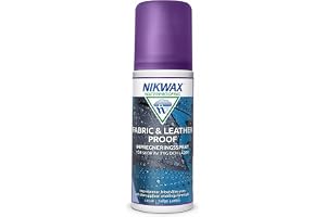 Nikwax Fabric & Leather Spray-On Waterproofer, 125ml – färglöst skydd för kombinationsskor, skor, stövlar och träningsskor