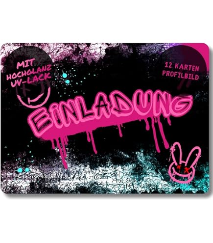 20 Runde 70er Jahre Disco Einladungskarten – Durchmesser 148 Mm, 300g Papier, Individuell Bedruckbar