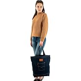 Levi's Back Pocket Tote &Ccedil;anta, Unisex Yetişkin &Ccedil;anta, Navy Blue (0002), Standart