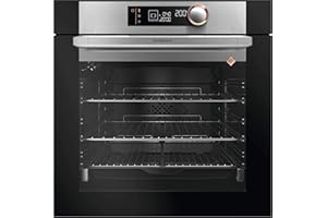 Four encastrable pyrolyse De Dietrich DOP7350X - Four multifonction Chaleur tournante ou pulsée / 73 litres / Classe A+ / Noir et Inox / Porte froide (4 vitres)
