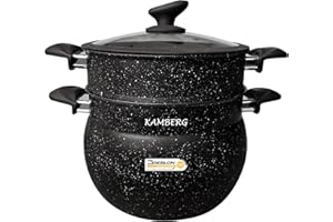 KAMBERG 0008230 Couscous-Topf, Aluminium