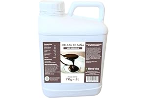TIERRA VIVA Melaza para plantas ecológica 7Kg (5L). Agro melaza. Fertilizante universal natural que mejora el suelo y potencia tus cultivos. Estimula la actividad de microorganismos beneficiosos