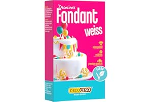 Decocino Fondant, Weiss, 250 g (1er Pack)