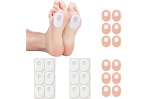 MALOUSUN 24 Stück Hühneraugen Pflaster,Hühneraugen Druckschutzringe,Selbstklebende Hühneraugenschutz,Druckstellen Pflaster Füße,Hühneraugenpflaster Fußsohle,Hornhautpolster,Hühneraugenringe für Blasen Hornhaut