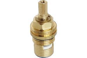 SOMATHERM FOR YOU Somatherm // 9165 - Testa in ceramica per rubinetto 1/2 giro m15/21, colore: Grigio