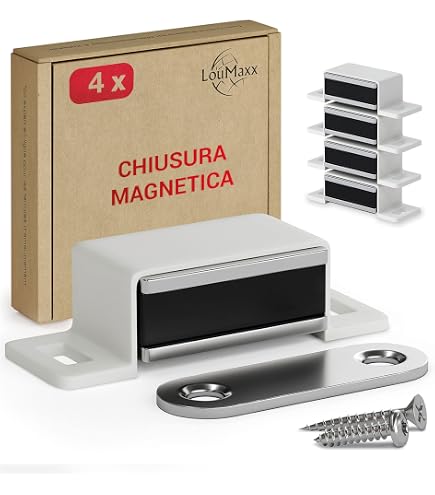 Amig - Serratura Da Incasso Per Falegnameria Metallica Mod. 720E | 22 Mm | Per Cilindro - 8