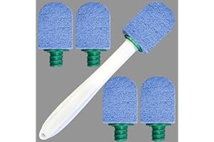 HSLXBY Kamień do czyszczenia toalety z uchwytem, szczotka do czyszczenia toalety, do czyszczenia łazienki, kamień do czyszczenia powierzchni