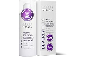 BEVERLY HILLS Instant Facelift - Reduce Fine Lines and Remove Puffiness in 90 Seconds Rapid Reduction of Wrinkles, Instant Lift Eye Serum 30ml / 1oz