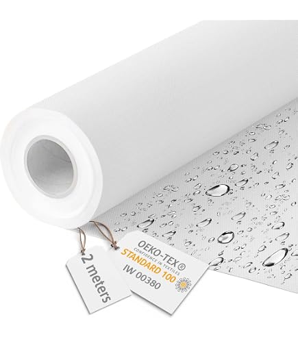 Tissu Imperméable Polyester 600D 160cm Large - Toile Extérieur 220g/m² Au Mètre