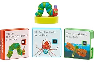 Little Tikes The World of Eric Carle Collection for the Little Tikes Story Dream Machine - Includes 3 Stories and 1 Character - For Girls and Boys Ages 3+ Years