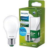 Philips Philips Efficient LED Light Bulb, E27 Base, 4 W, 840 Lumens, Cool White Light 4000 K, Energy Class A