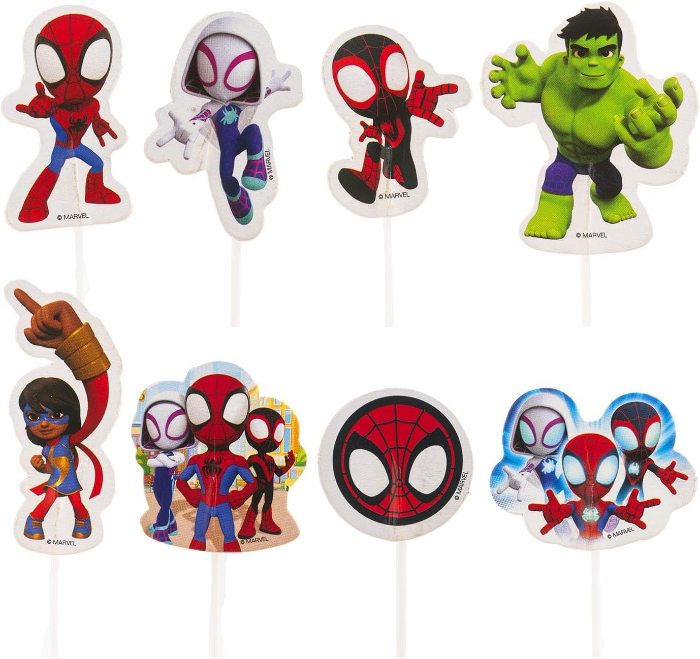À Qui S'adresse le dekora Spidey cupcake-toppers 16 stycken 8 de ? Profils Recommandés