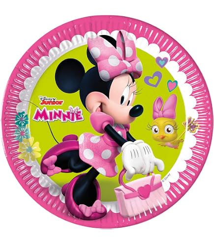 8 Assiettes En Carton Barbie - 23 Cm - Pour Anniversaire, Fête D'Enfants - Vaisselle Jetable Licenciée - 5