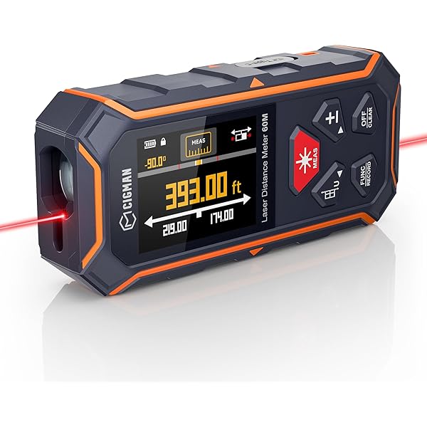 Sndway® - Distanziometro Laser Dotato Di Righello A Infrarossi, Telemetro Laser, Livella A Bolla - Foto 4