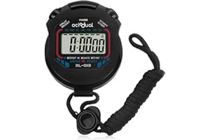 OcioDual Chronomètre Sport, Horloge numérique pour Entraîneurs, Montre Sport Homme Idéale pour Compétitions Et Tests, Minuteur Chronus, Horloge Digitale, Chronometre Sport, Chronometre Pr