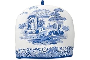 Pimpernel Couvre-théière, 100% Coton, Bleu/Blanc, 36cm x 27cm