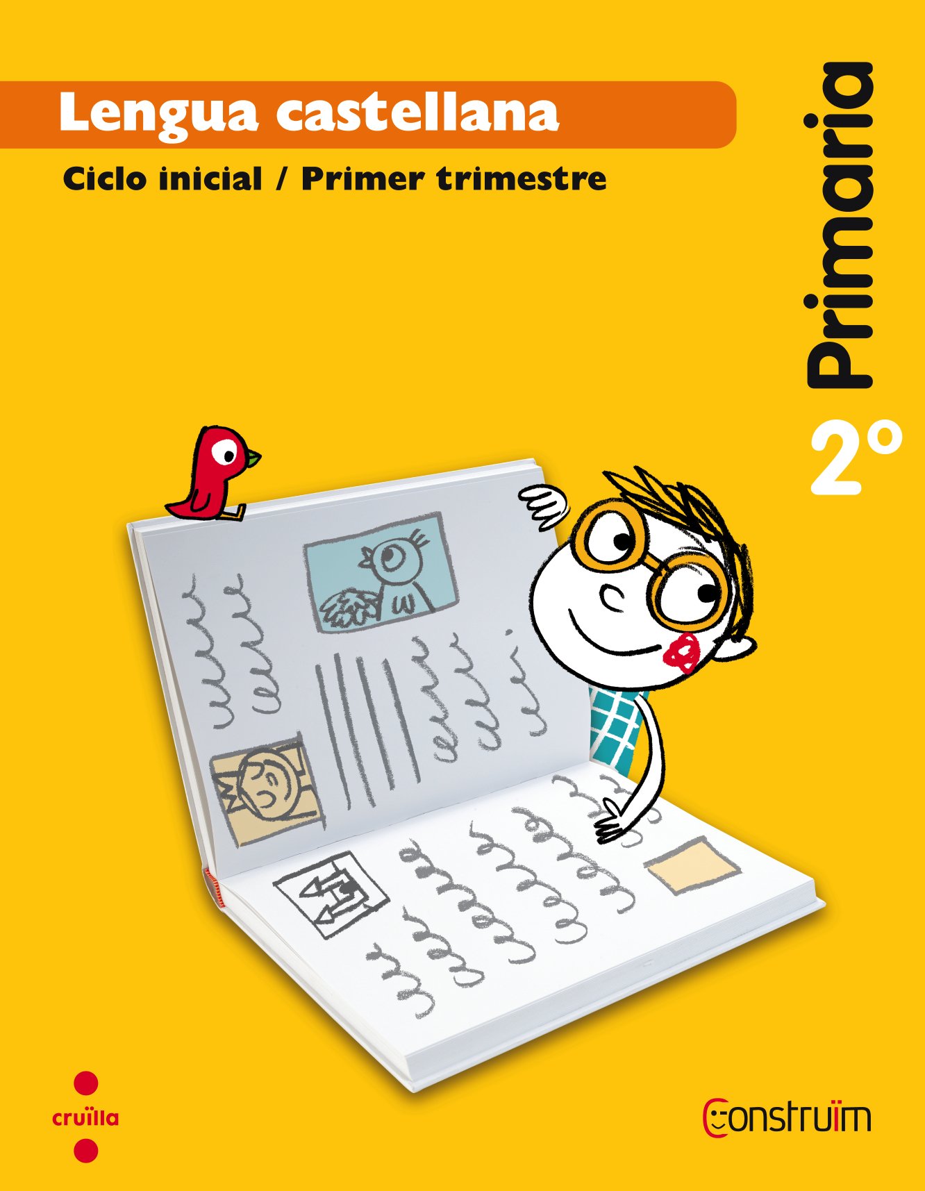 Lengua castellana. 2 Primaria. Construïm. Trimestres