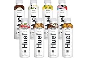 BROADWAY CANDY Huel Lot de 8 variétés prêtes à boire