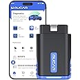 MUCAR DriverScan Bluetooth OBD2 Scanner, Bi-Directional Scanner OBDII All System Car Diagnostic Tool with 15 Reset, EVAP Test Car Auto Diagnostic Scan Tool Code Readers and App for ios & Android