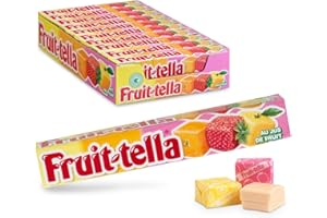 FRUITTELLA BONBONS AUX FRUITS X 20 PIÈCES