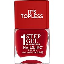 Nails Inc SOUTH BEACH Nagellack – Pastelliger Nude-Ton, Mit AHA-Pflege, Vegan, Breiter Pinsel