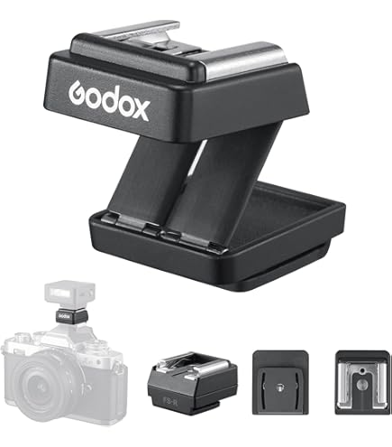 Elevador TTL Para Flash Nikon Godox - Ajustable 0-90°, Compatible Con IT20 E IT30Pro, Reduce Sombras