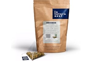 LATETERAZUL LA TETERA AZUL Infusión Digestiva Premium Con Manzanilla, Menta, Anís E Hinojo. Bolsa De 60 Pirámides.