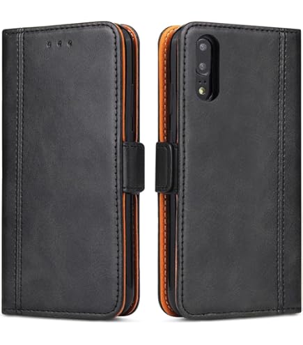Coque pour iPhone 16 PRO - Portefeuille Noir Rabat Clapet Aimanté Coque pour iPhone 16 PRO - Portefeuille Noir Rabat Clapet Aimanté