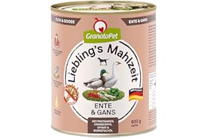 Granatapet Liebling'S Mahlzeit Karma dla Psów, Kaczka/Gęś, 6 x 800 g