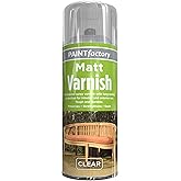 All Purpose Gloss Varnish 400ml Professional Satin Finish Spray Wood | Desertcart - View #2
