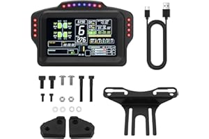 HAMGEEK DV480 PRO Dashboard SIM Racing Dash Display avec écran 5" pour simulation de jeux de course accessoires