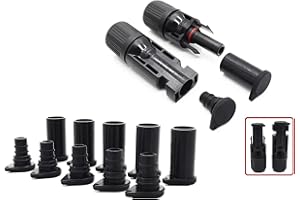 MC4 Schutz Dichtung Spritzwasser Staub Deckel Verschluss Kappe Gummi SOLARION™ (5 Paar)