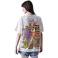 The Souled Store F.R.I.E.N.D.S: All Elements Womens Oversized Fit Graphic Printed Half Sleeve Cotton White Women Oversized T-Shirts