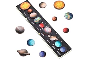 WHIZWINKS Toddler Toys for 3-4-5-6-Year-Old Boys Girls, Space Montessori Wooden Puzzles Kids Games Age 3+ Gifts Solar System for Kids Learning Educational Toys for 4 5 6 7 Years Girls Birthday Presents