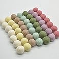 Oriental Direct 100% Wool Felt Balls 2cm - 100 Count - Pastel Colours