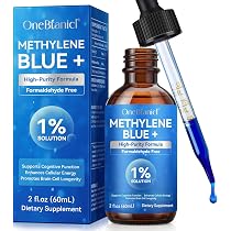 Blu Metilene 2% Qualità Farmaceutica USP – Soluzione In Bottiglia UV Da 100ml Con Pipetta – Senza Alcol E Formaldeide, Puro Per Laboratorio
