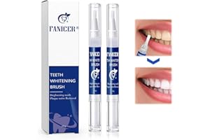 NACERLARY Stylo de Blanchiment Dentaire, blanchiment rapide, Nettoie et Éclaircit Utilisations Goutiere Dent, élimination efficace des taches, Blanchir les Dents Facilement (Lot de 2)