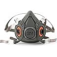 3M 6200 Half Facepiece Reusable Respirator Without Cartridges (Medium)