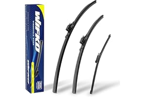 ‎WIFKO Wifko Scheibenwischer Vorne + Hinten Kompatibel für Mercedes-Benz GLA Klasse X156 GLA 180 200 220 250 2016-2018, Frontscheibenwischer und heckscheibenwischer, Set für Frontscheibe und Heckwischer