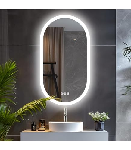 JUNGBORN Badkamerspiegel met LED verlichting Quattro/Sedici/Nove 80x90 cm kopen