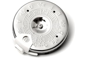 Elagon (PPC) chromatische Stimmpfeife zur Tonhöhenvorgabe für Sänger und Instrumentalisten von C bis C. Für all Saiteninstrumente, Blechblasinstrument oder zum Anstimmen und Intonieren von Sängern.