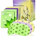Serfeymi Steam Eye Mask 22 PCS- Self Heating Eye Mask, Warming Eye Mask, Heated Eye Mask for Puffy Eyes, Dry Eyes, Moist Hot Warm Eye Compress, Disposable Sleep Eye Mask Relief Eyes Fatigue Mixed
