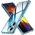 IVoler Cover Per Xiaomi Poco F6 Pro 5G - Custodia Trasparente Antiurto In TPU Morbido E Sottile