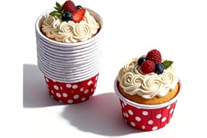 JENNGAOO Pirottini per Muffin, 100 Pezzi Pirottini di Carta per Muffin Multicolore Pirottini Cupcake per Cottura Dolce al Forno per Cupcake per la Cottura, Dolci, Feste, Compleanni, Matrimoni