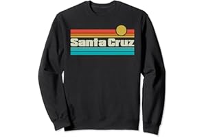 RETRO VINTAGE OCEAN SUNSET SURF SURFERS WEAR 70s 80s California CA Retro Sunset City Santa Cruz Sweatshirt