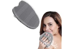 HieerBus - Spazzola per il corpo in morbido silicone antimicrobico, spugnetta esfoliante per donne e uomini, resistente alla muffa, agli odori e ai batteri