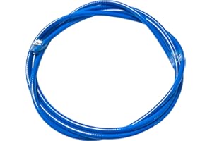 cyclingcolors Funda 7mm 2m Cable Cambio Acelerador Embrague Scooter Vespa Moto pocketbike (Azul)